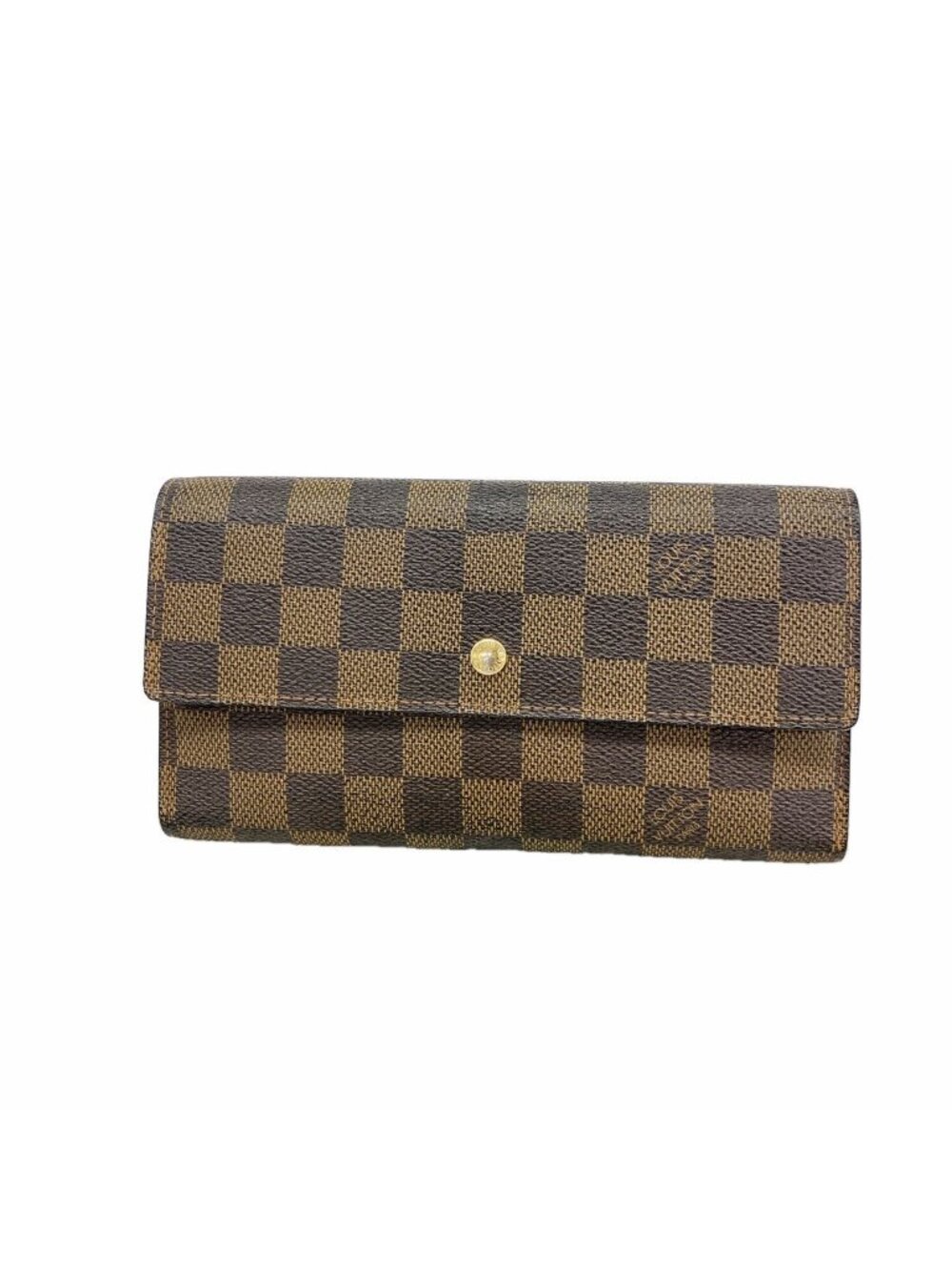 Louis Vuitton Trifold Wallet Damier Portefeuille International Ebene